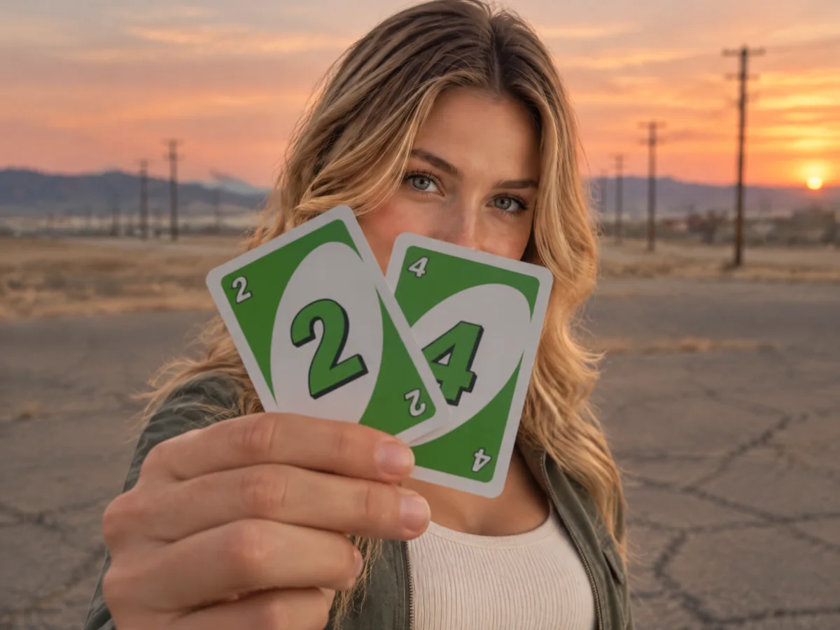 Cards That Read 24 and Reveal on the Beat